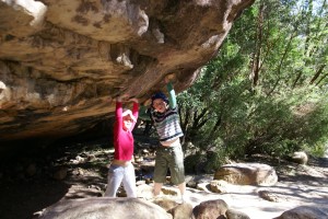 Give the cave a little support