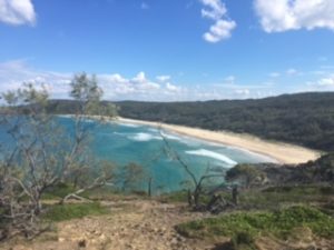 Looking in from "Hells Gate"